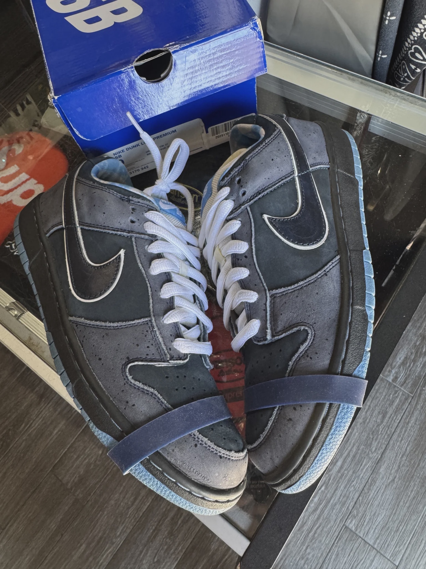 Nike SB Dunk Low Concepts Blue Lobster • Pre-Owned [9110] - photo 1