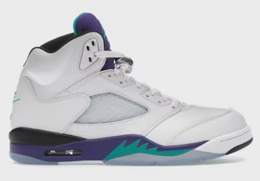 Air Jordan 5 Retro Grape (2025) • Brand New [4885]