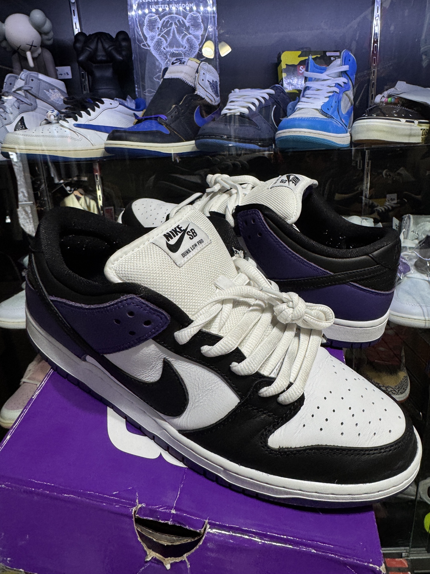Nike SB Dunk Low Court Purple • Pre-Owned [5976] - photo 1