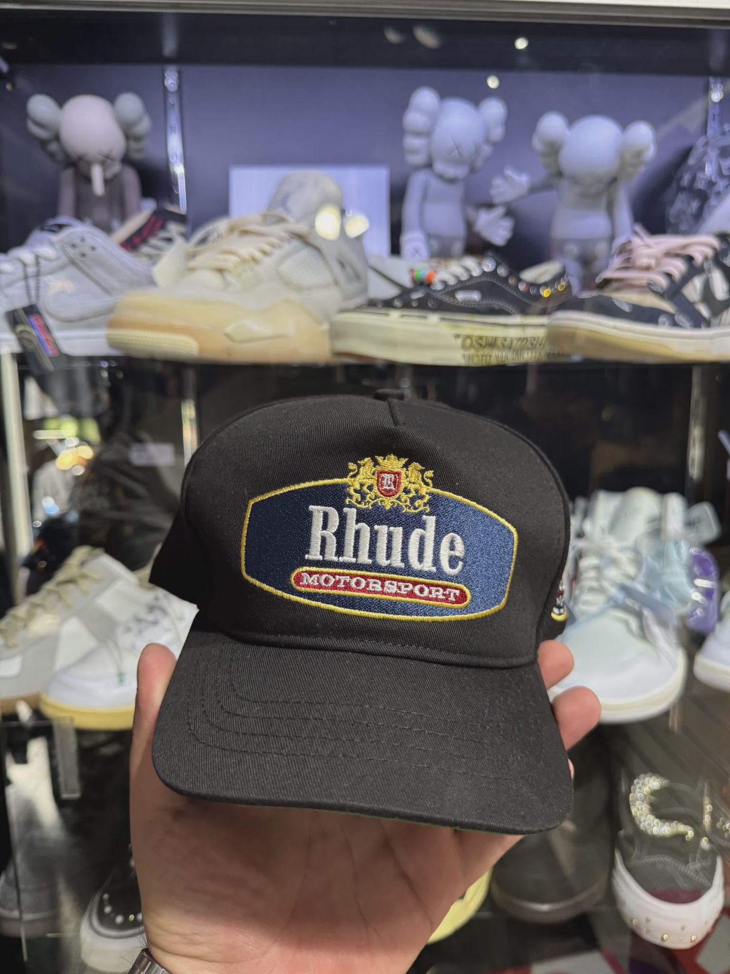 Rhude Rhude Hat Black - Size One Size