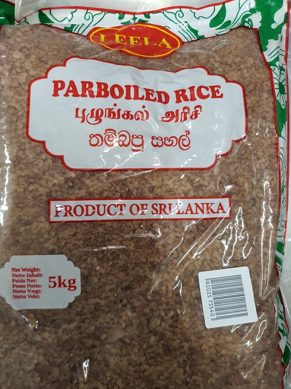Leela Parboiled Rice 5kg