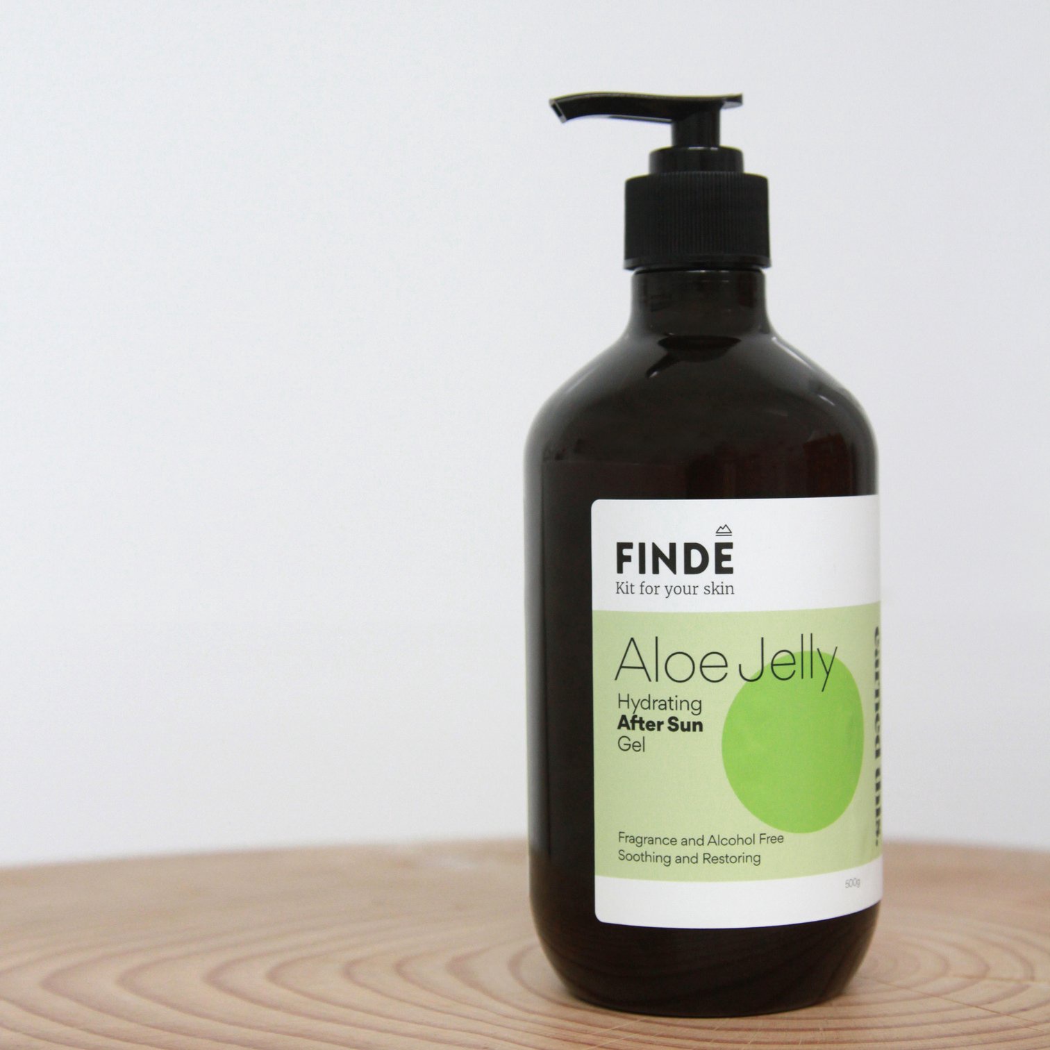 FINDE Aloe Jelly Hydrating After Sun Gel 500g Bottle