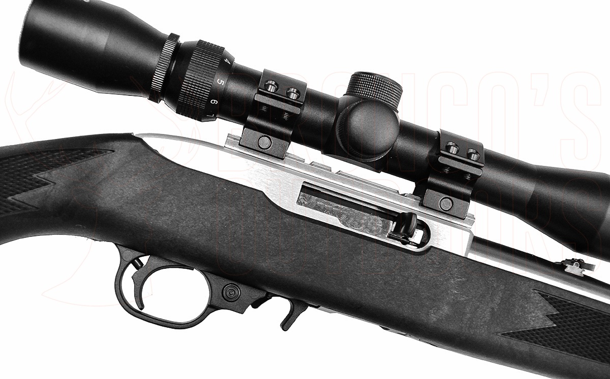 Ruger 10/22 Synthetic Stainless + 3-9x32+ suppressor | Broncos Outdoors