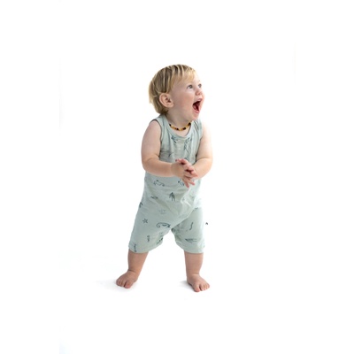 UNDER THE SEA FINLAY ROMPER