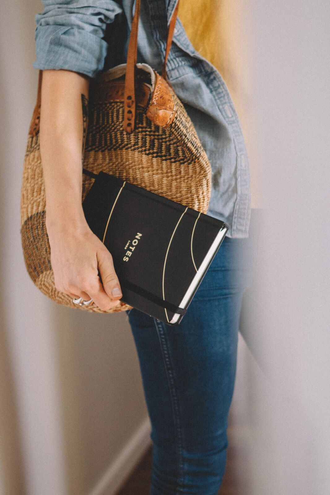 Frank Lined Notebook - Black