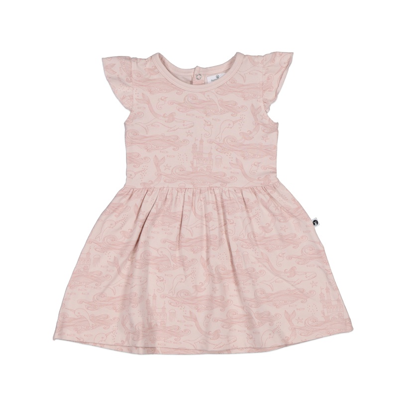 MERMAID LIFE FLUTTER DRESS