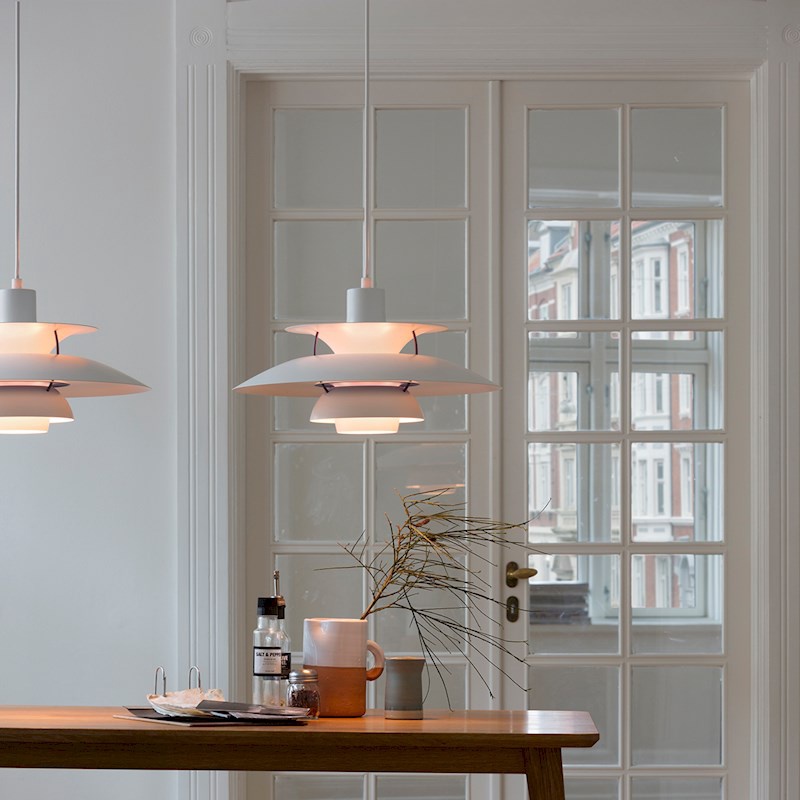 Louis Poulsen Ph 5 Pendant Dia 50 Cm White Modern Louis Poulsen Ph 5 Pendant Dia 50