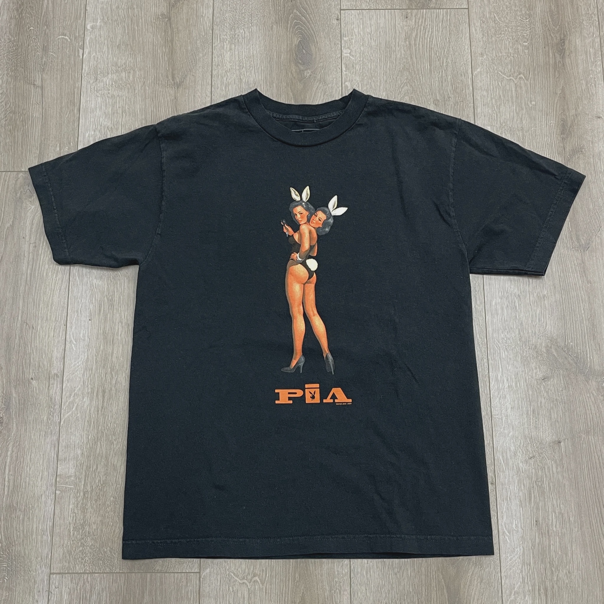 Cactus Jack by Travis Scott x Playboy Tee II 'Black' • Pre-Owned [9951]