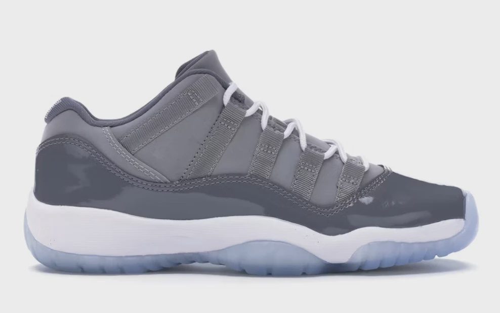 Jordan 11 Retro Low Cool Grey (GS) • Brand New [8154]