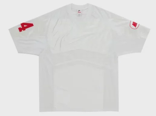 Supreme Supreme Nike Football Jersey White - Size S