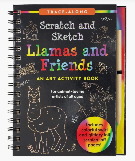 Scratch - Sketch Art Activity Book (D)
