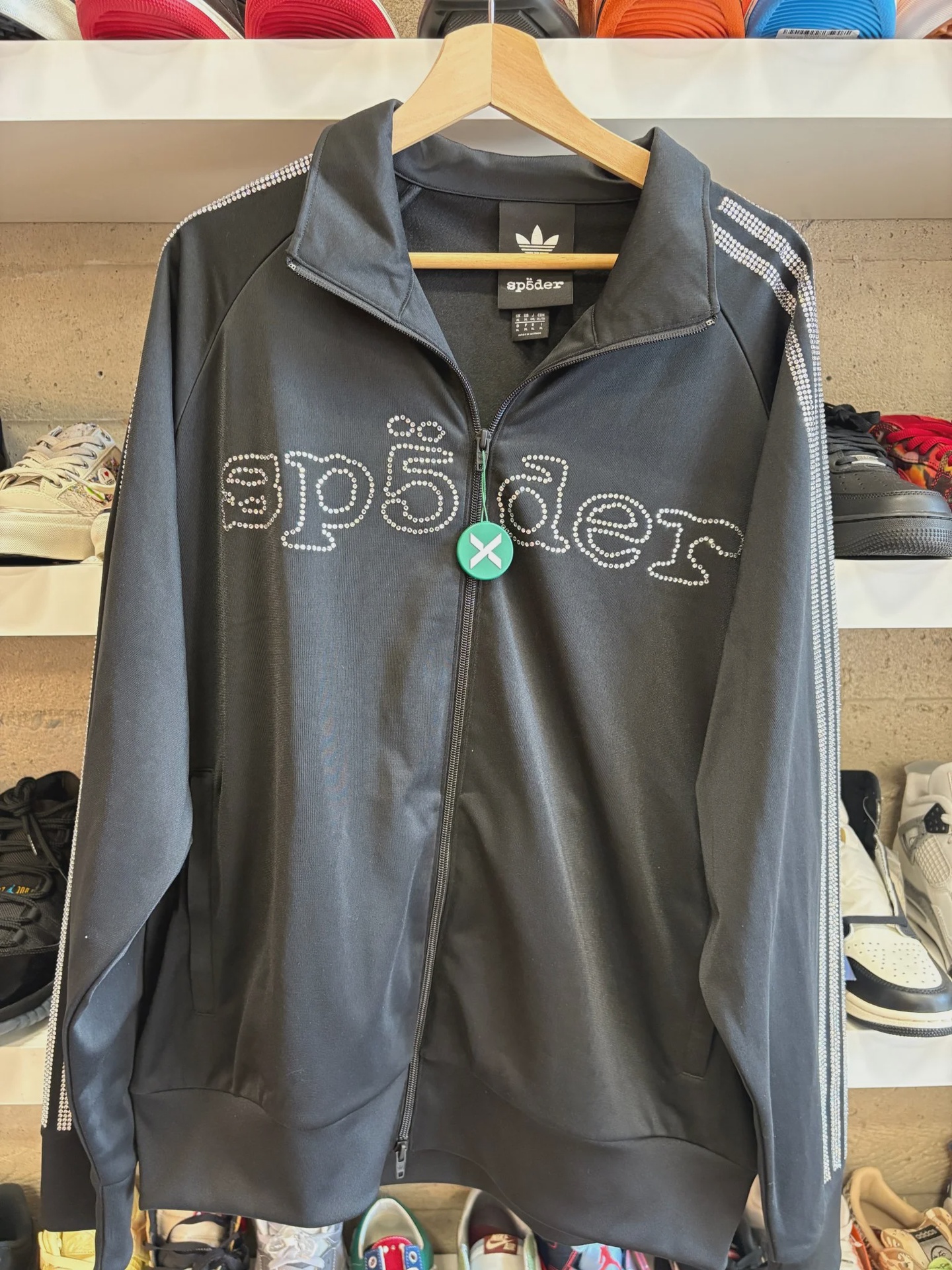 Adidas Adidas Sp5der Rhinestone Jacket - Size XL