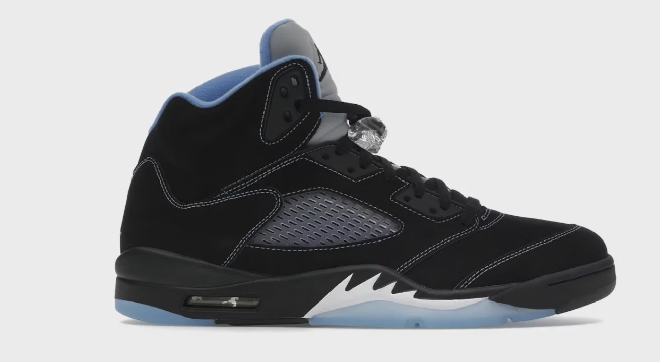 Jordan Air Jordan 5 Retro Black University Blue (2026) - Size US M 10.5