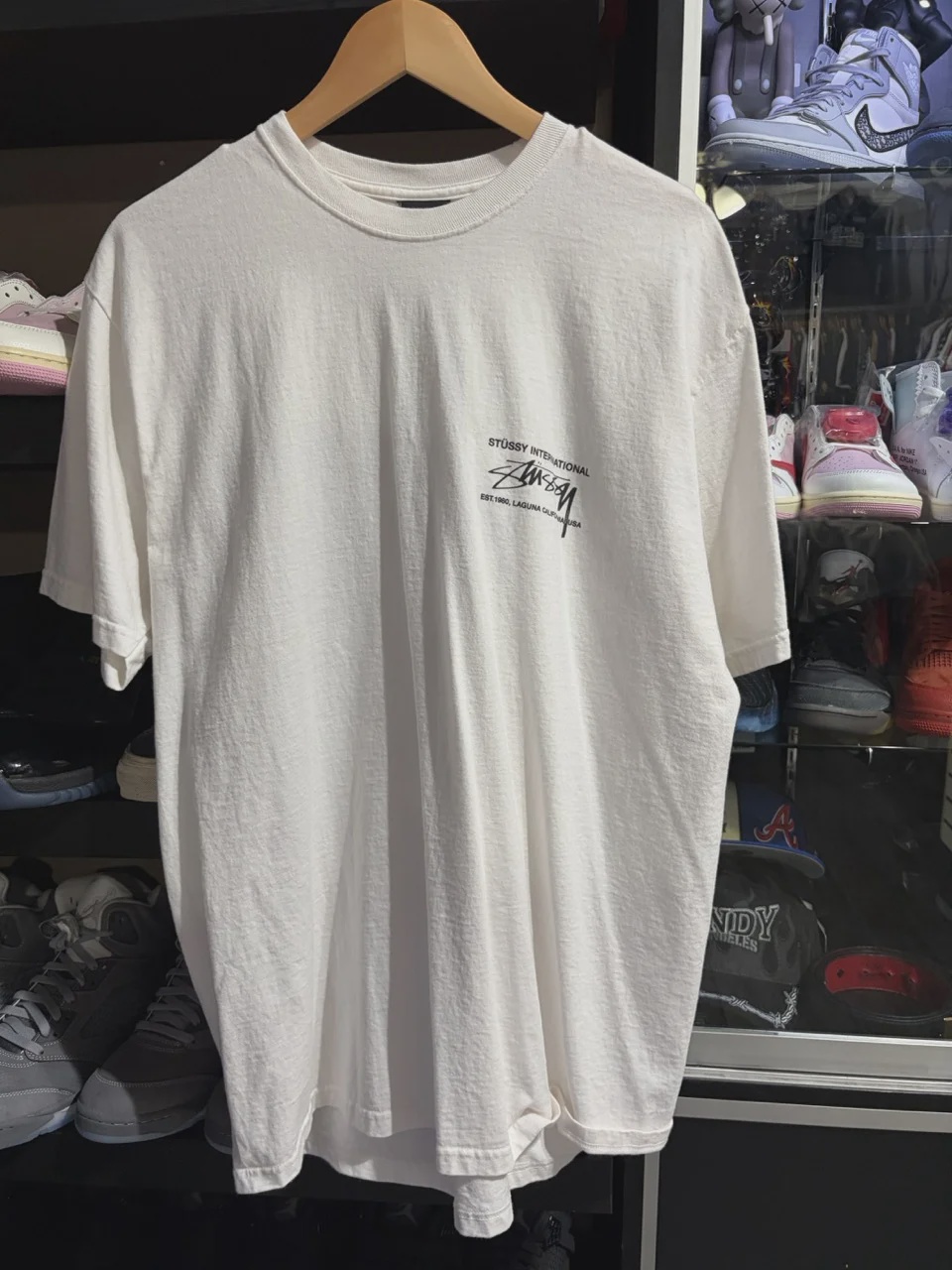 Stussy Tee White L • Pre-Owned [8873] - photo 1