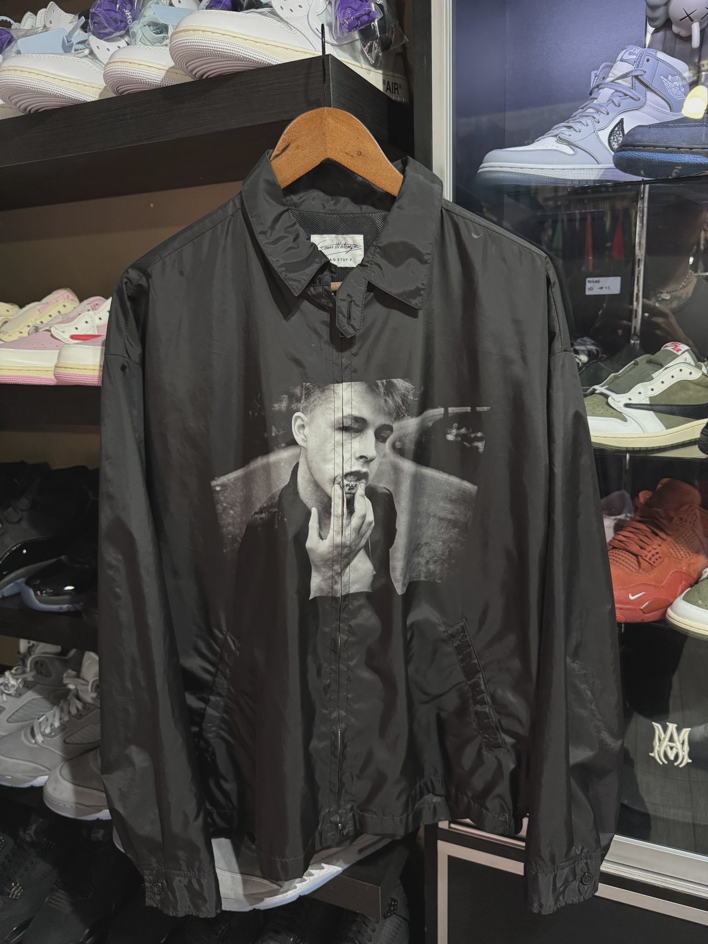 Gavin Watson FlagStuff Fuck Jacket size L • Pre-Owned [3548] - photo 1