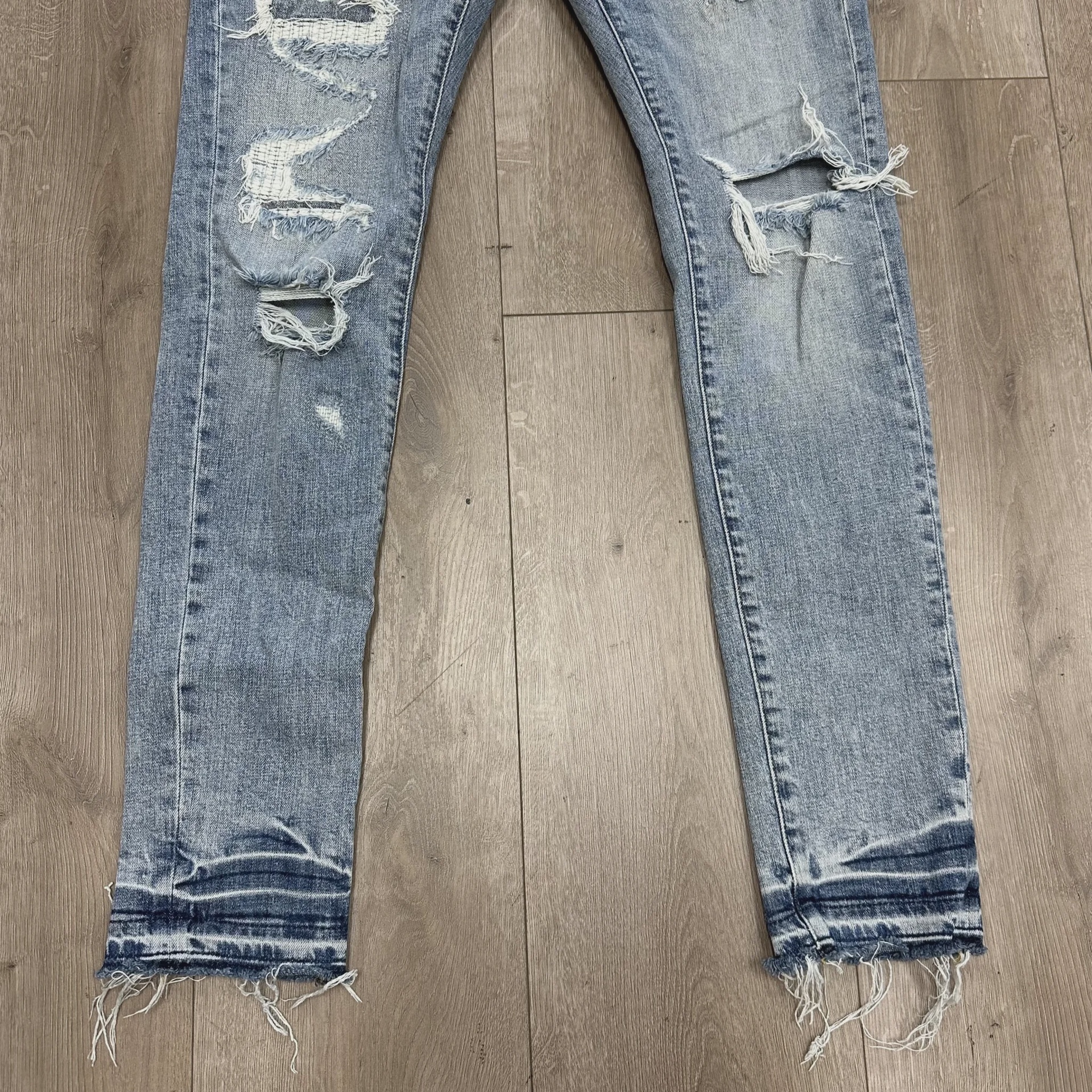 Purple Brand Light Indigo Vintage Jeans Light Blue • Pre-Owned [4761] - photo 3