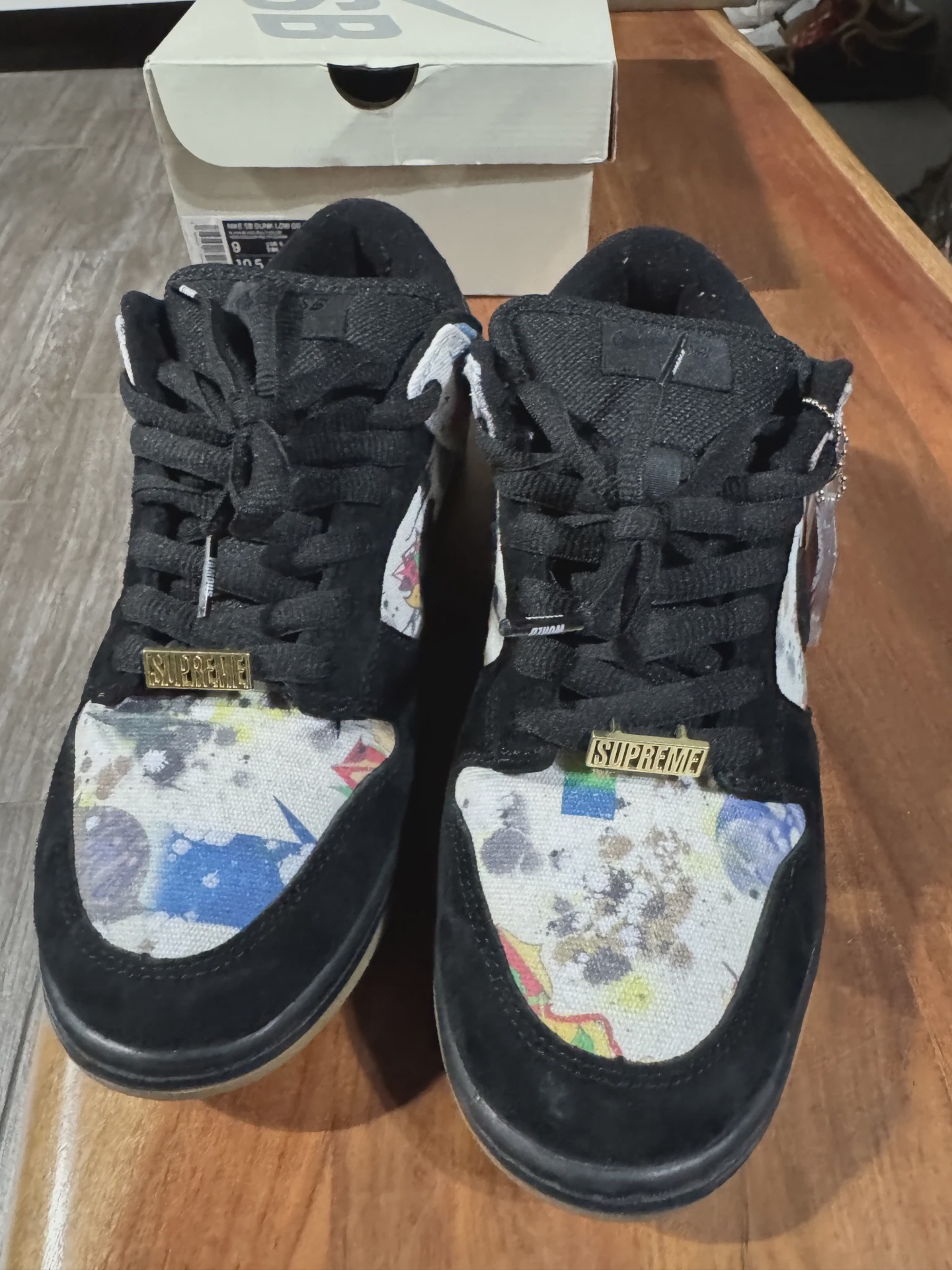 Nike SB Dunk Low Supreme Rammellzee • Pre-Owned [2566] - photo 2