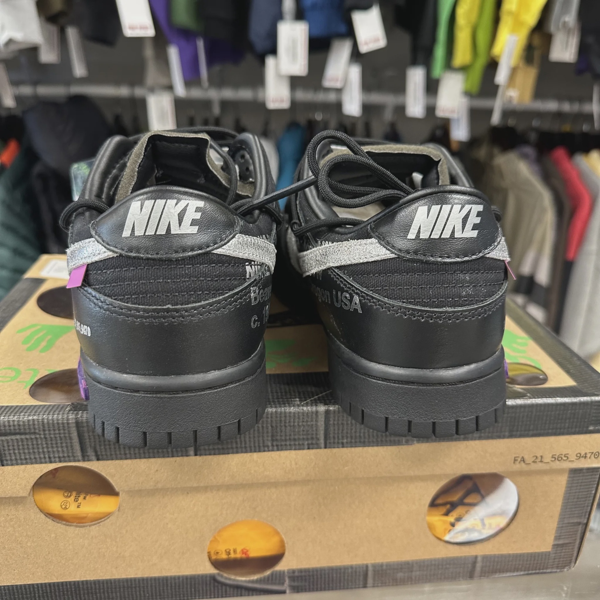 Nike Dunk Low Off-White Lot 50 • Pre-Owned [4484] - photo 5