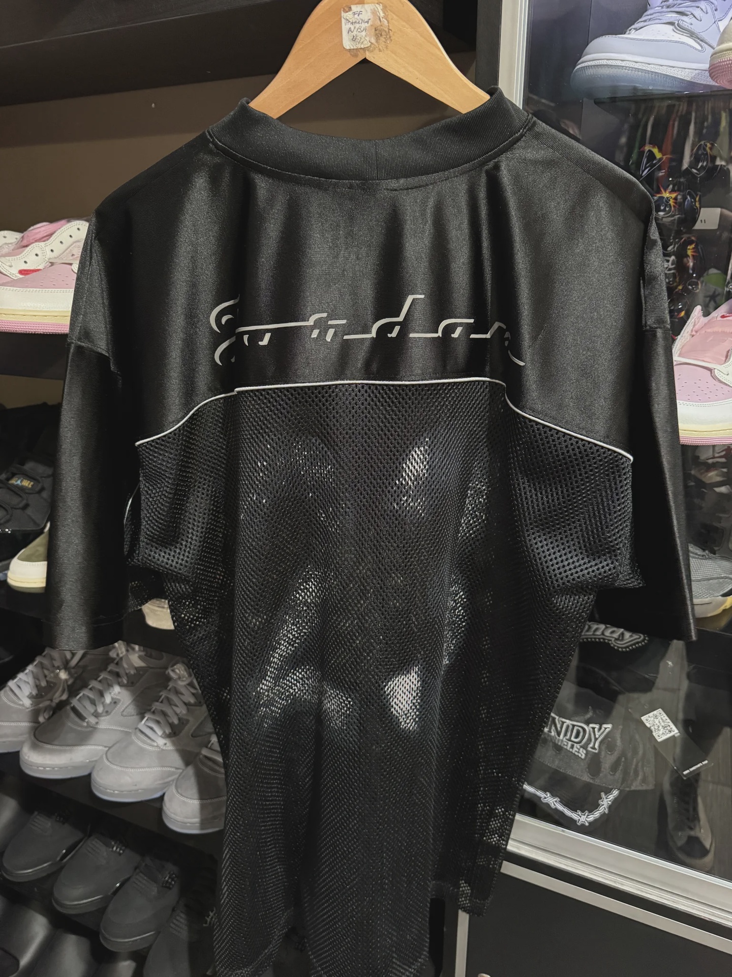 Jordan Mesh Black  Jersey • Pre-Owned [8259] - photo 2