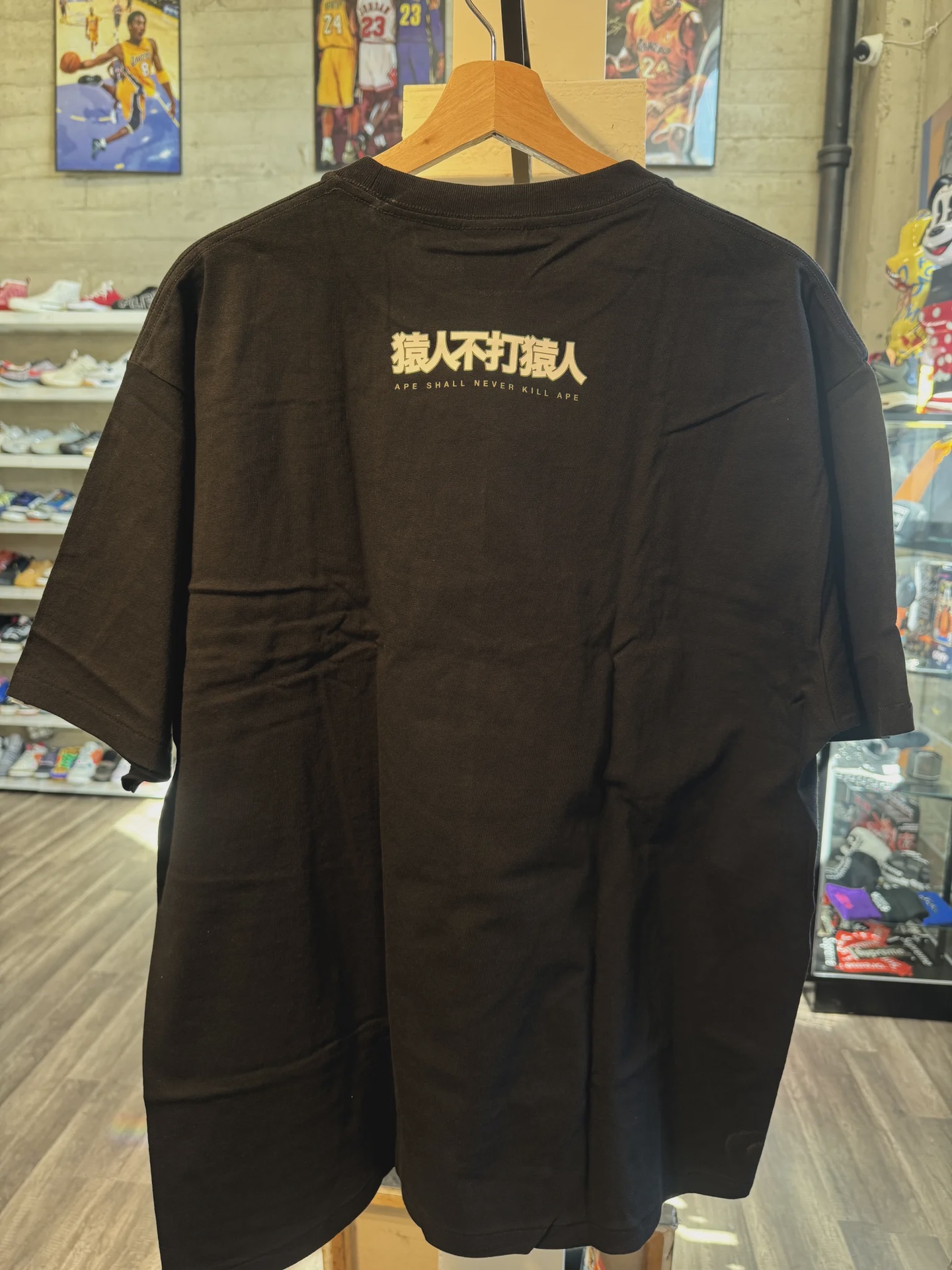 Bape 1st Camo Bape Kanji Tee Black Green XXL • Brand New [4012] - photo 2