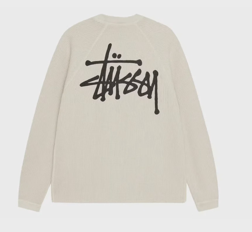 Stussy Stussy Thermal Long Sleeve - Size L
