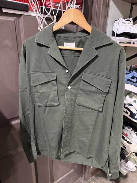 Rhude Army Green Weight On Me Jacket