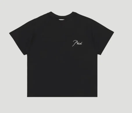 Rhude Rhude Classique Raglan T-Shirt Black - Size XXL