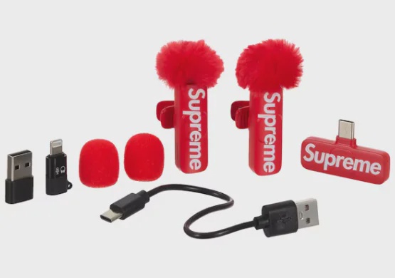 Supreme Mini Mics (Set of 2) Red • Brand New [2474] - photo 3