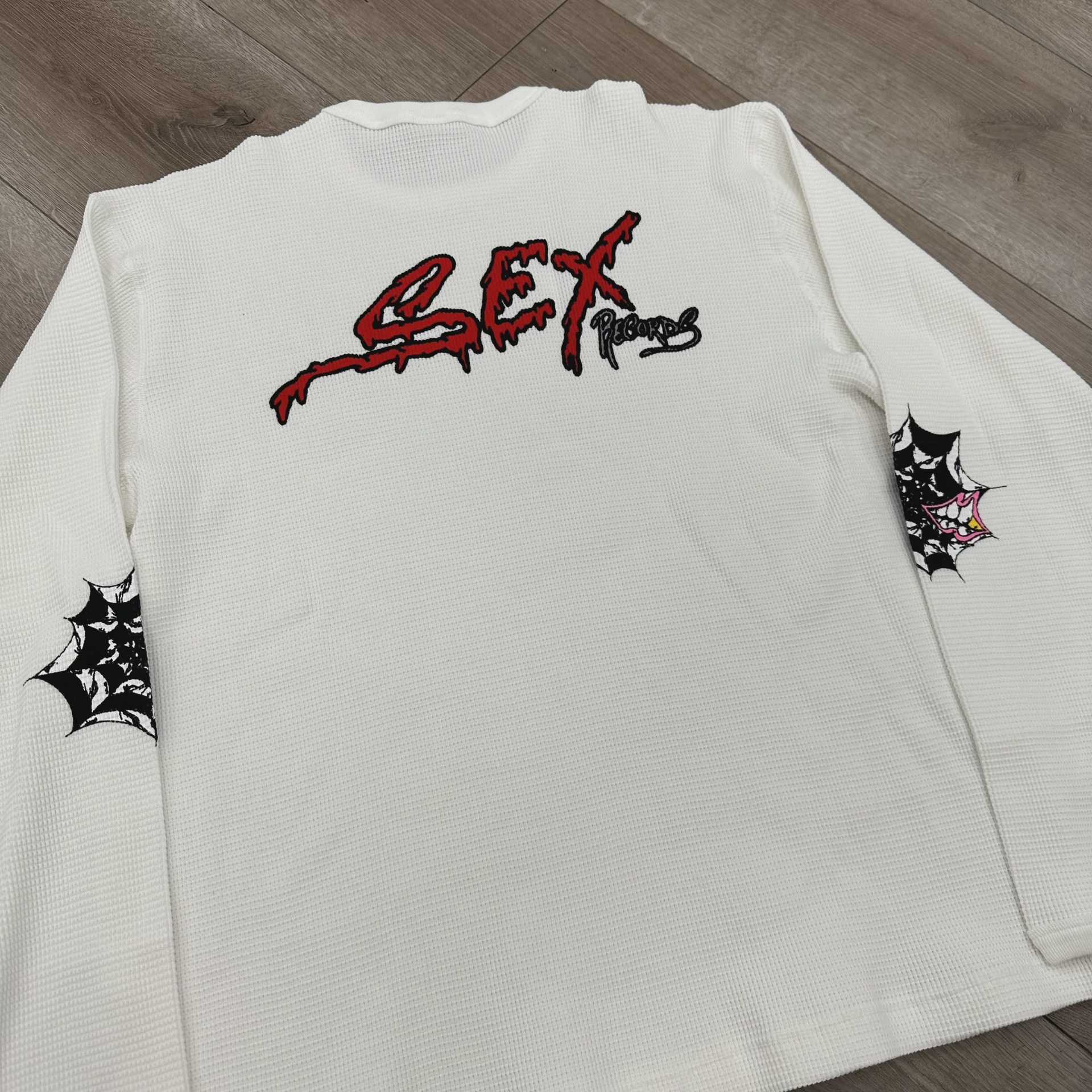 Matty Boy Anti Promo Sex Record Waffle Thermal Long Sleeve Tee • Brand New [1089] - photo 2