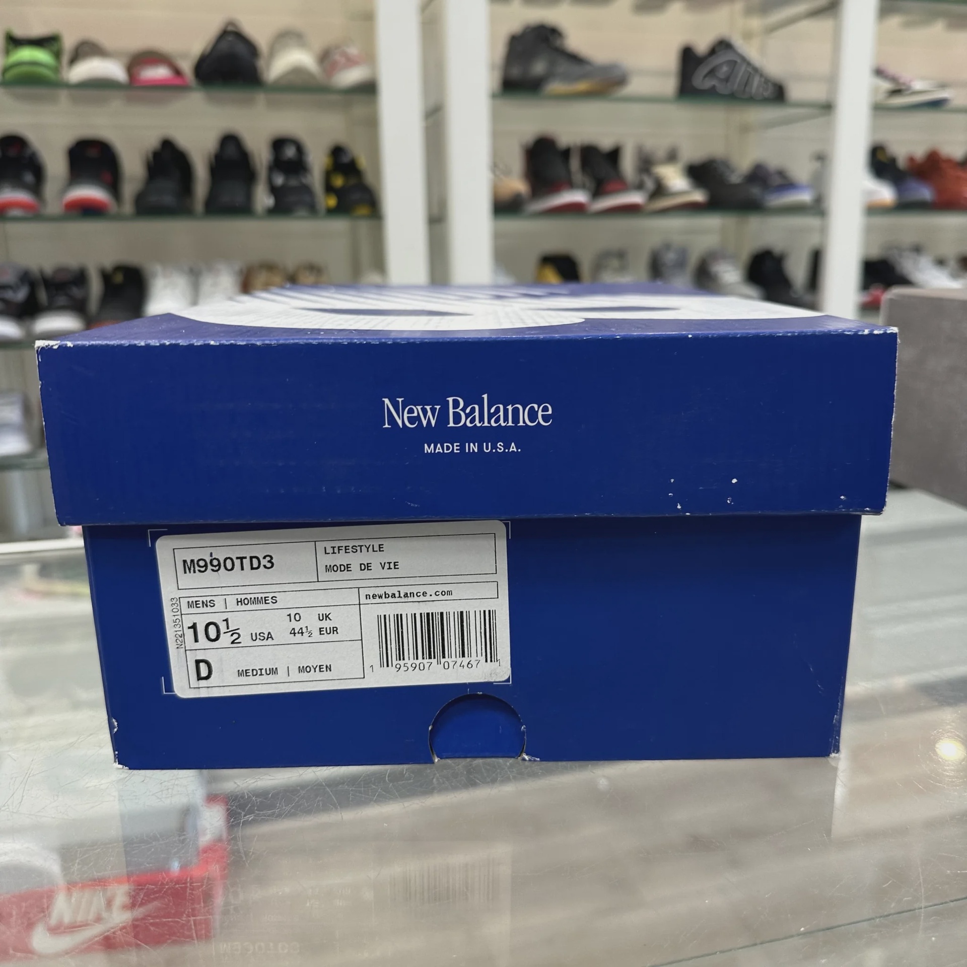 New Balance 990v3 MiUSA Teddy Santis Raw Amethyst • Pre-Owned [1658] - photo 3