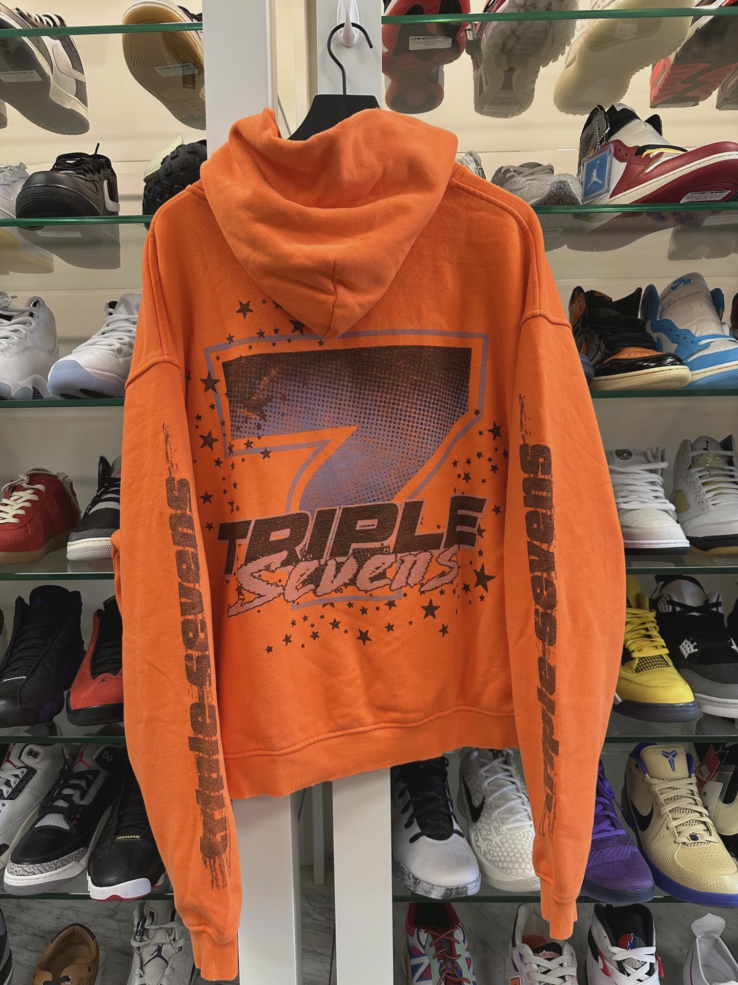 Triple Sevens Miami Orange Hoodie • Brand New [2437] 4