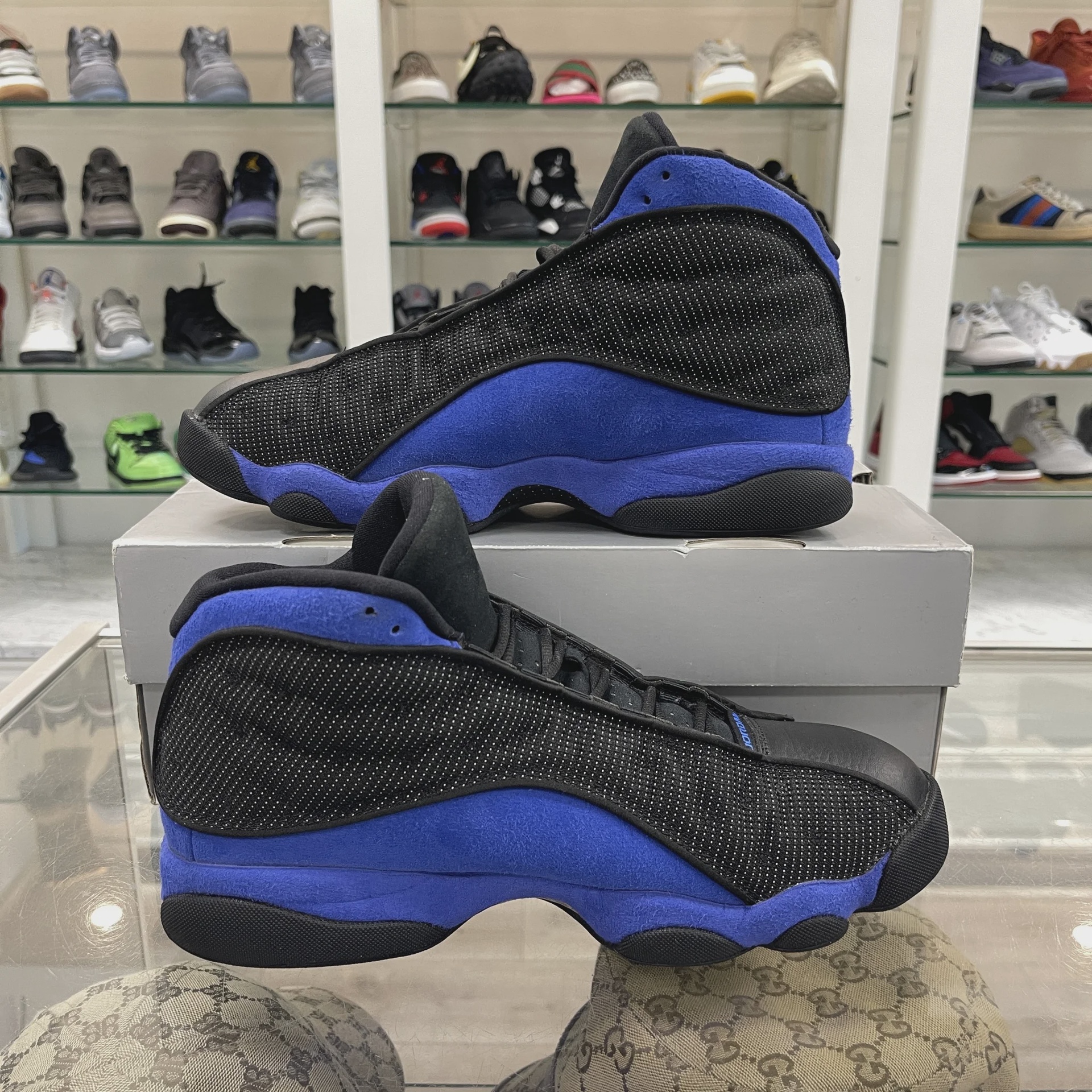 Air Jordan 13 Retro Black Hyper Royal Blue • Pre-Owned [6334] - photo 8