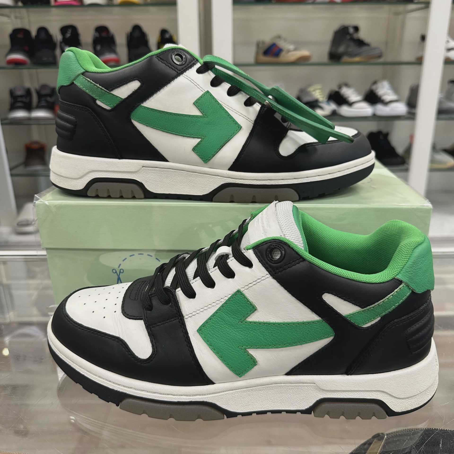 Off-White Out of Office Low 'Black Green' • Pre-Owned [4784] - photo 9
