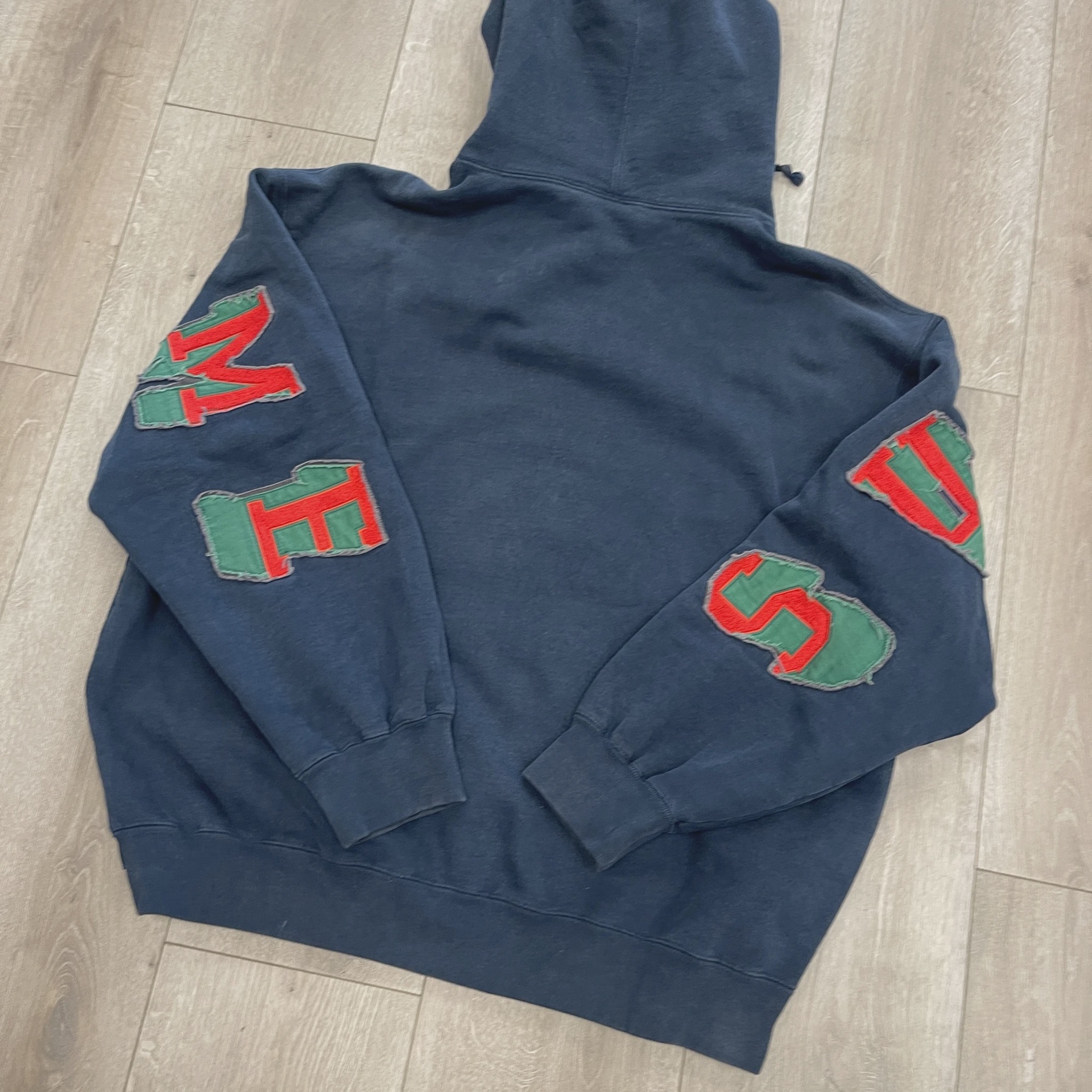 Supreme Washed Panther Hooded Sweatshirt • Pre-Owned [3286] 2