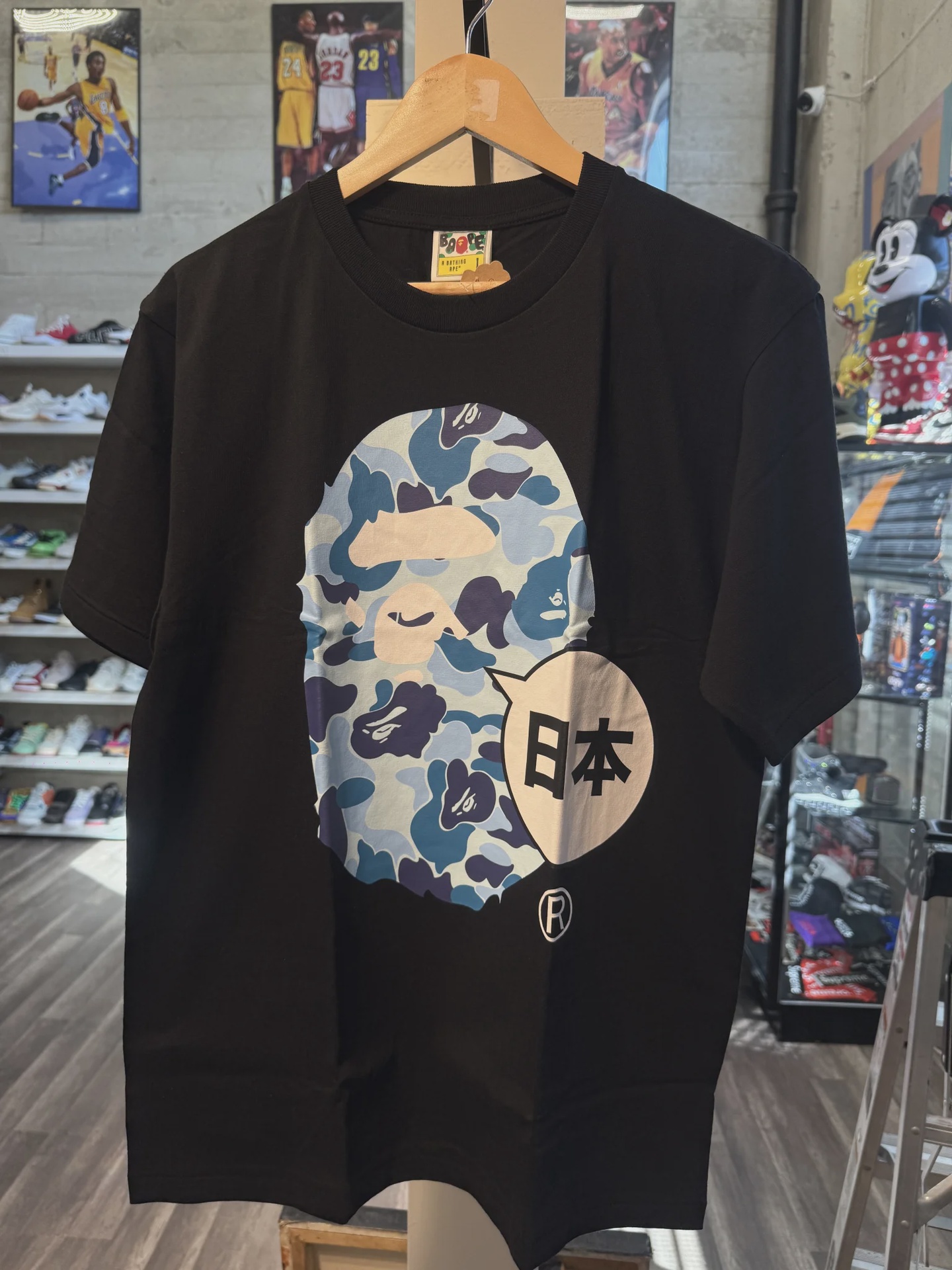 BAPE Japan Big Ape head Tee Black L • Brand New [3342] - photo 1