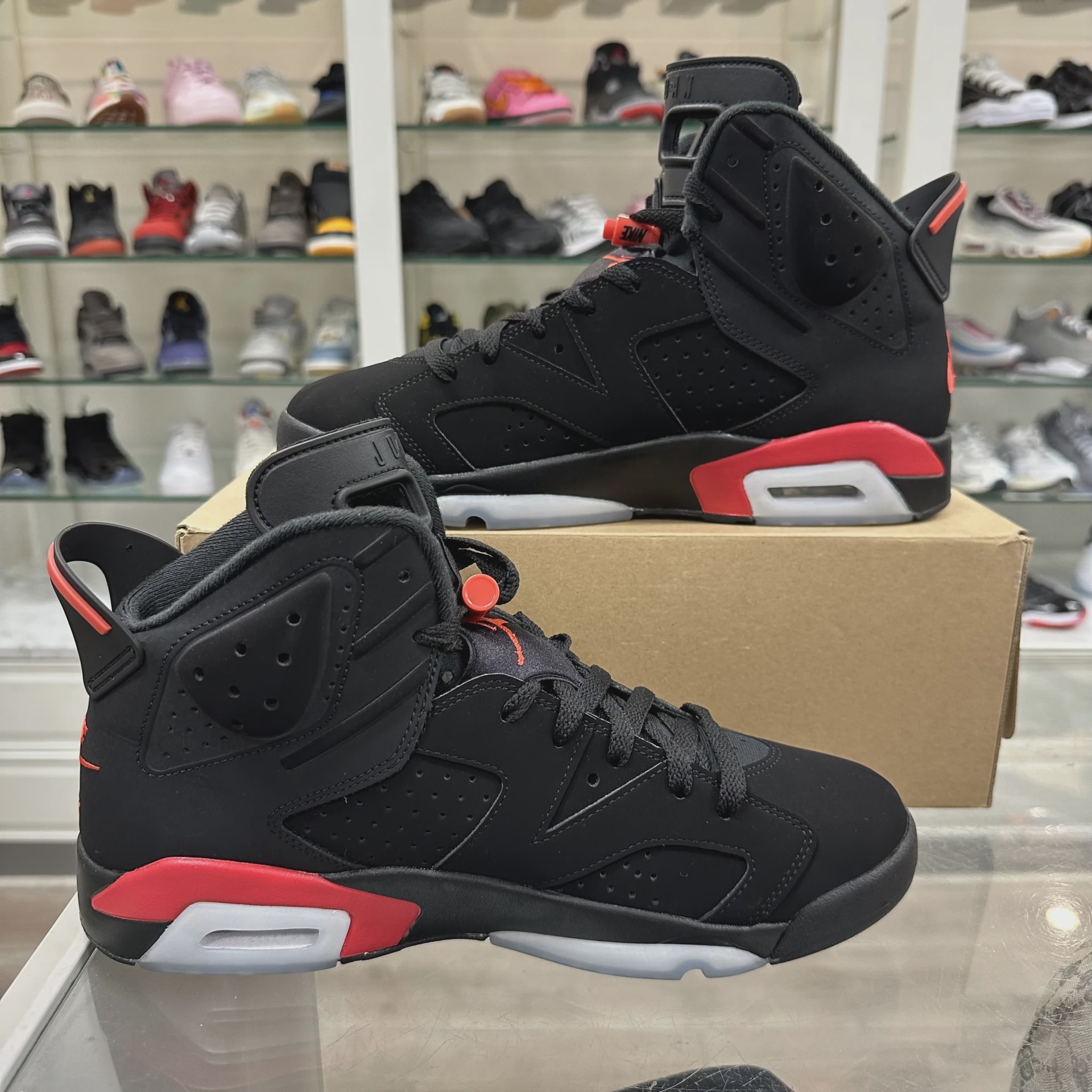 Air Jordan 6 Retro Infrared Salesman • Pre-Owned [8842] - photo 8