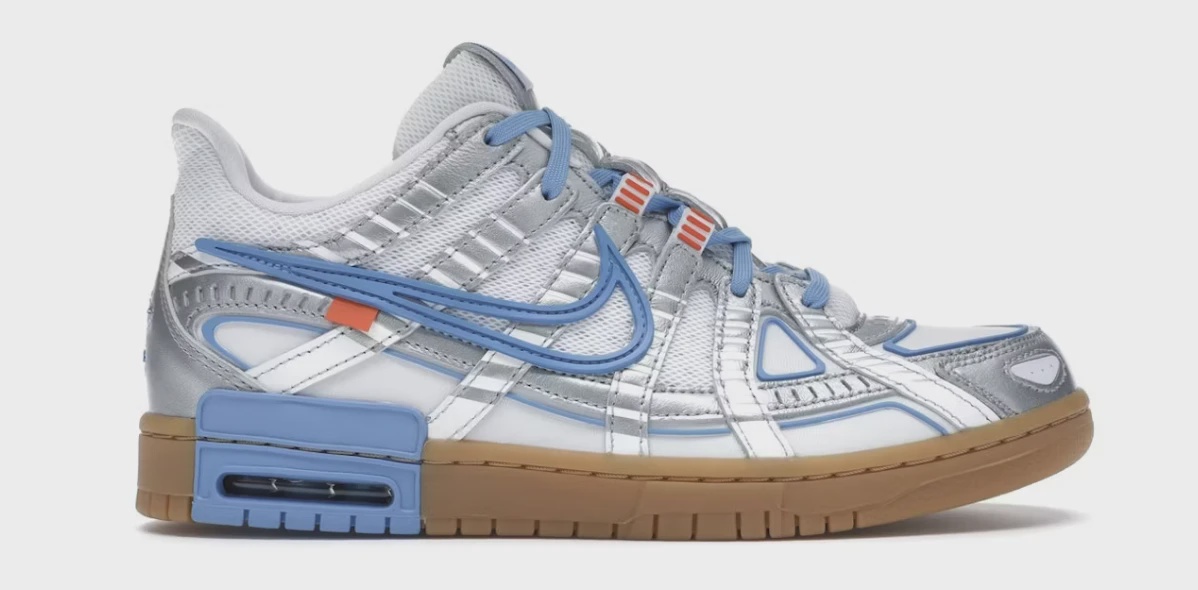Nike Air Rubber Dunk Off-White UNC • Brand New [9974]