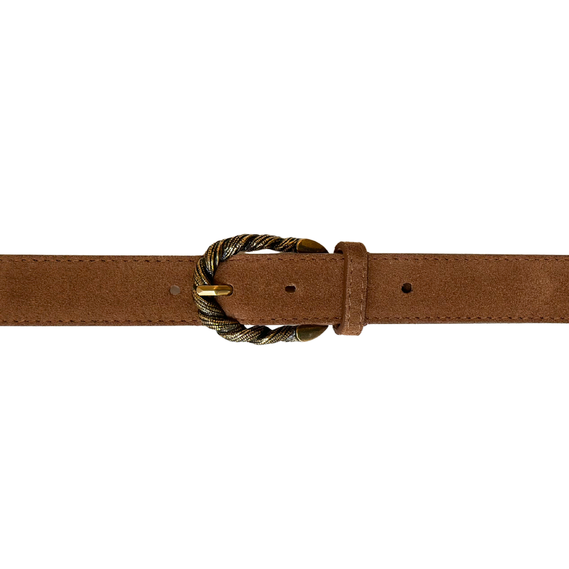 Braid bold belt - Camel gold — foto 1