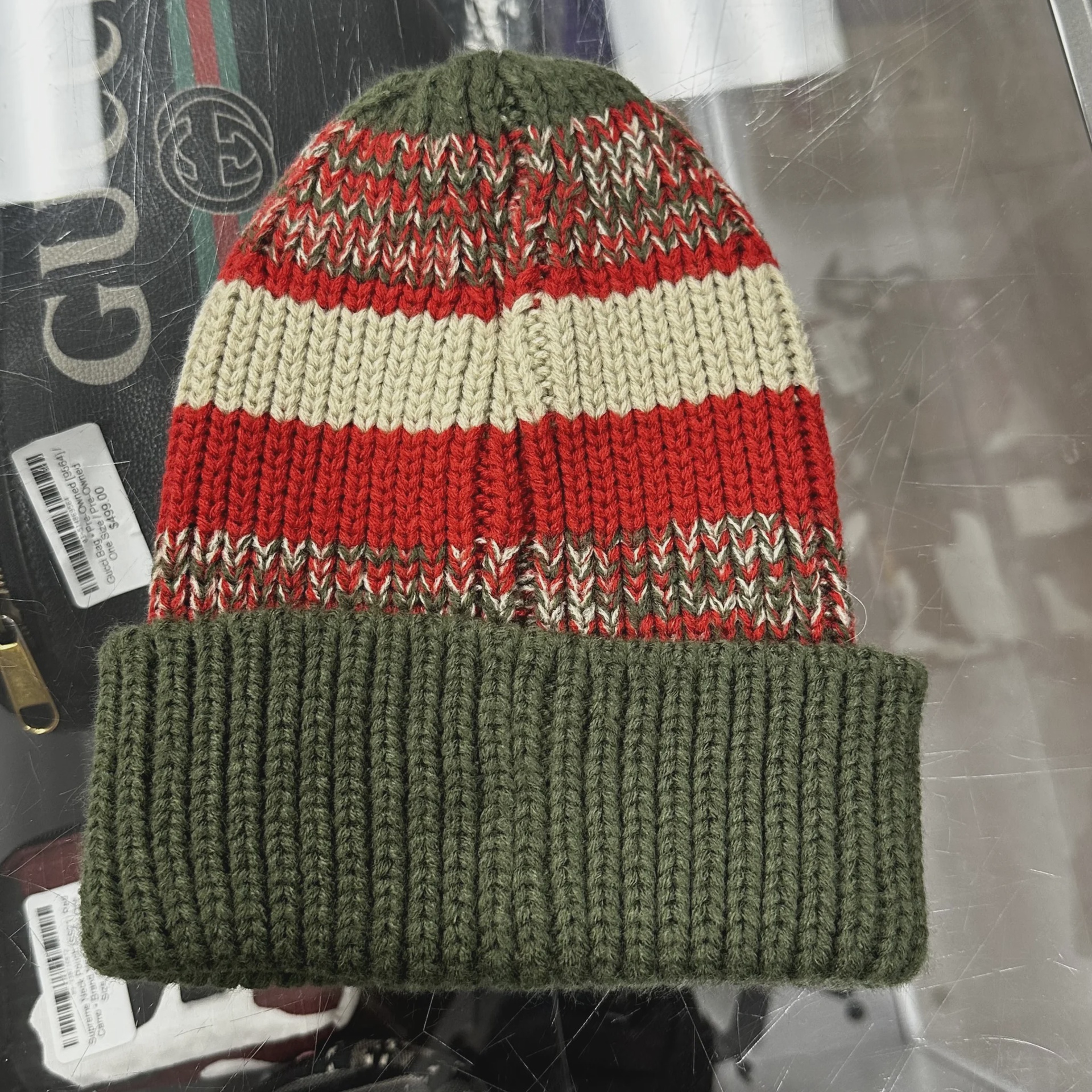 Supreme Mixed Stripe Beanie Freddy Kruger  • Brand New [5780] - photo 2