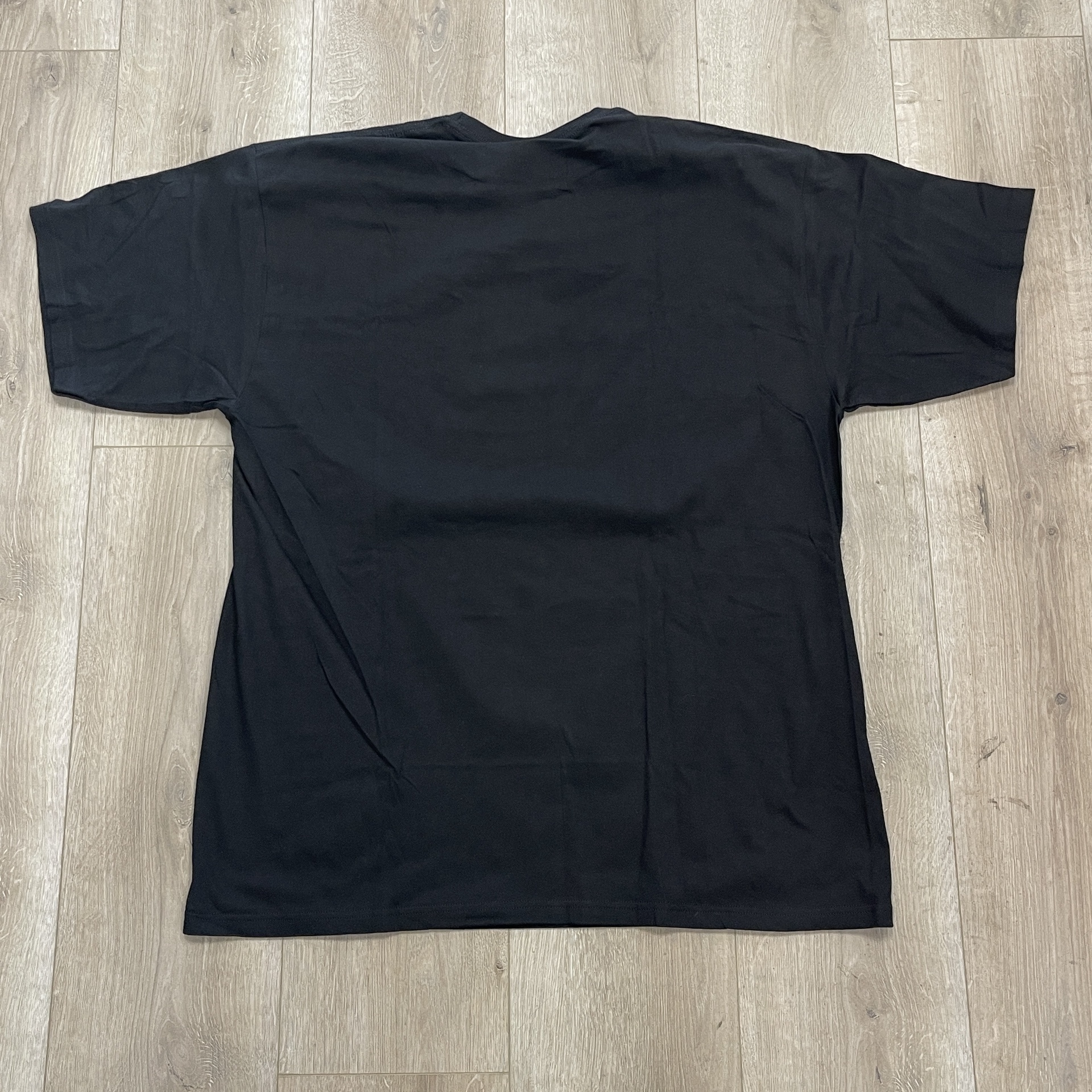 Stussy Graphic  Stripe Logo T-Shirt Black 2