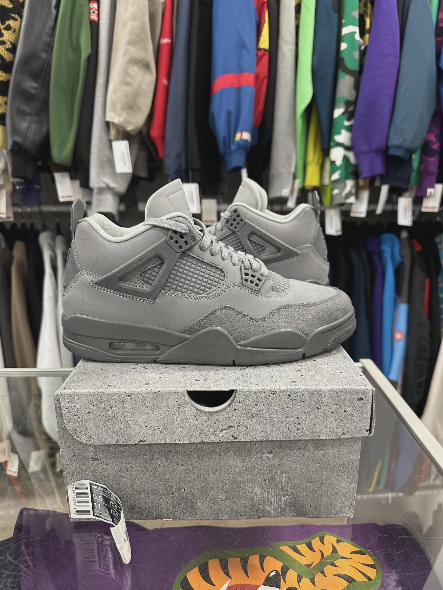 Jordan Air Jordan 4 Retro SE Paris Olympics Wet Cement - Size US M 9.5