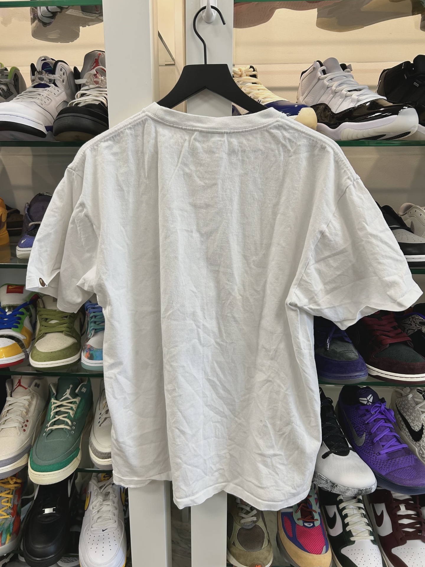 Bape White Blue Tee • Pre-Owned [4014] 3