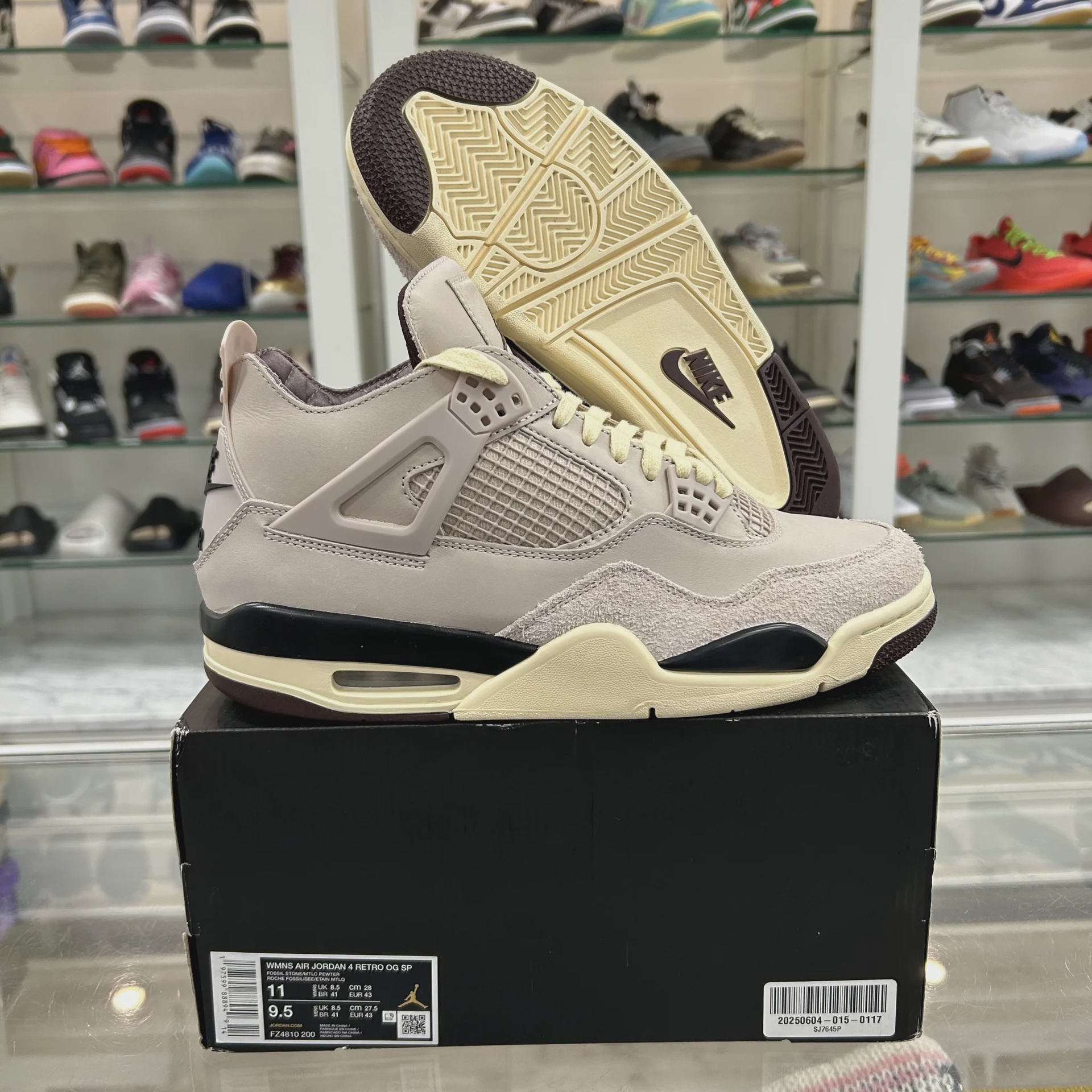 Jordan Air Jordan 4 Retro Original SP A Ma Maniére While You Were Sleeping (Women's) - Size US W 11