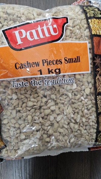 Pattu Cashew Small Pieces 1kg