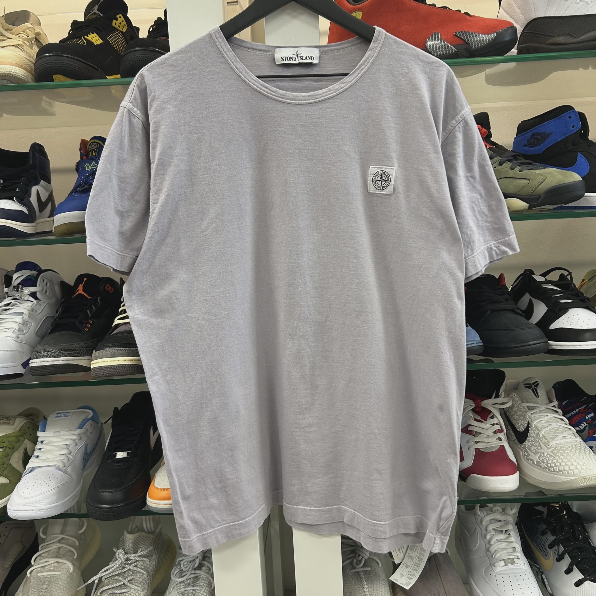 Stone island purple tee • Pre-Owned [1594]