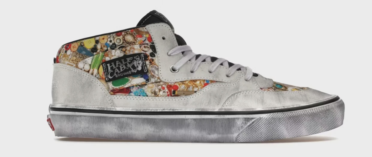 Vans Half Cab Supreme x Mike Kelley White • Brand New [1486]