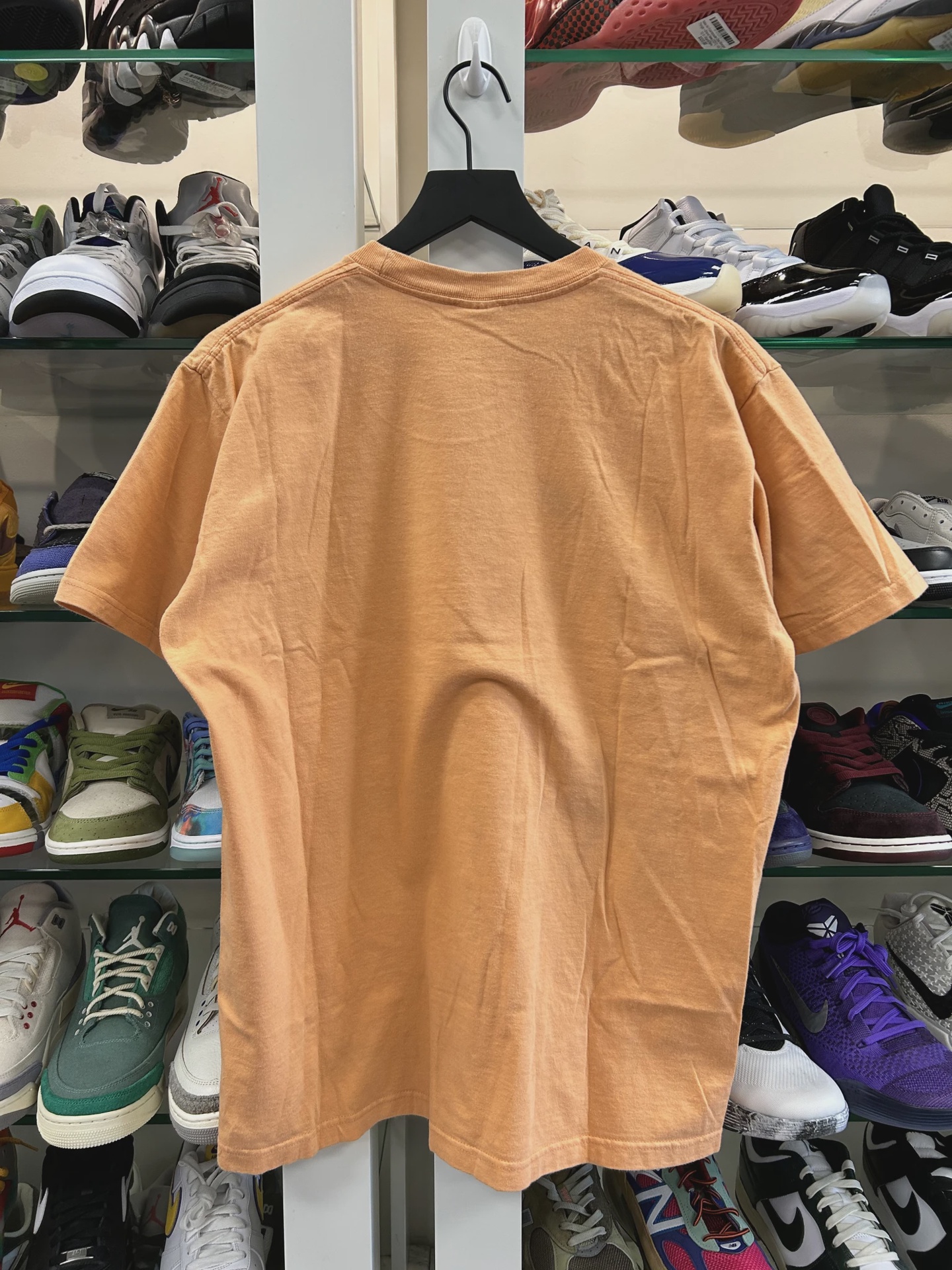 FW21 Supreme Face Tee 'Peach' • Pre-Owned [7732] 4