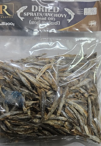Rasanda Dried Sprats Headless 200g