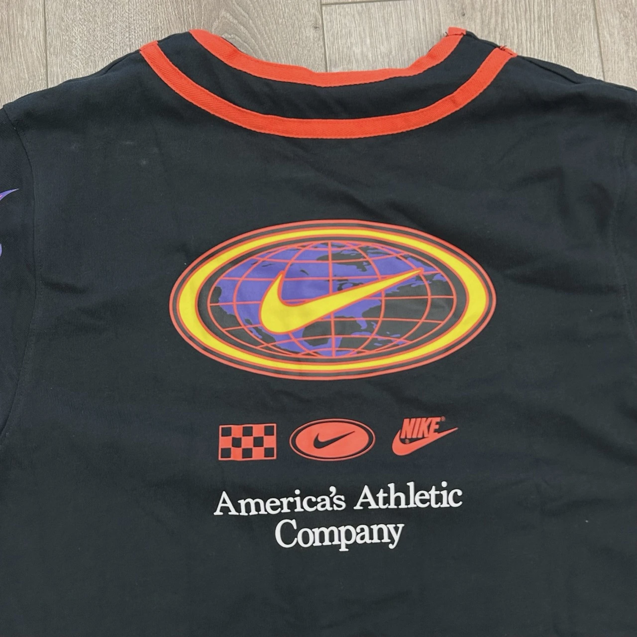 Nike Americana Flames Championship baseball jersey • Brand New [8044] 7