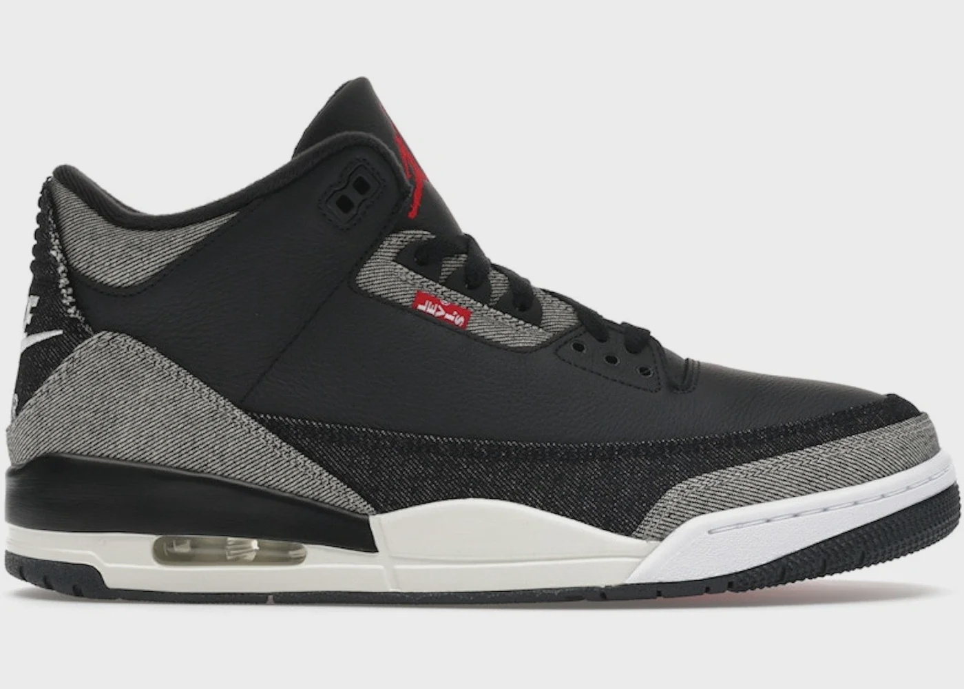 Air Jordan 3 Retro Levi’s Black • Brand New [7005] - photo 1
